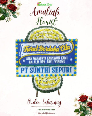 Papan Bunga Duka di Iv Nagari Bayang Utara