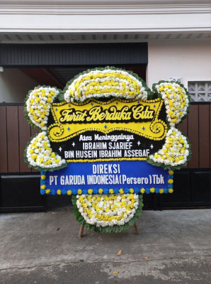 Papan Bunga Duka di Iv Nagari Bayang Utara