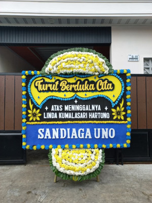 Papan Bunga Duka di Iv Nagari Bayang Utara